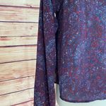 Staring At Stars  Paisley Smocked Yoke Blouse, Size Medium Photo 2