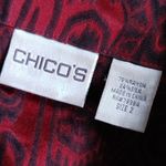 Chico's Silk Blend Brocade Shirt Jacket Photo 4