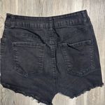 Refuge  Miami Black high-waisted distressed denim shorts Photo 1