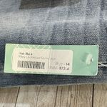 Just Black Womens 32 Jeans Riley Distressed Skinny Crop NWT Light Washed USA Photo 13