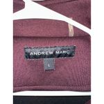 Andrew Marc Burgundy Full Zip Hooded Jacket Womens Large Coat Outdoor Photo 1