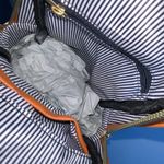 Deluxity Tan and Brown Vegan Leather Plaid Sling Crossbody Bag Bumblebee NWT Photo 6