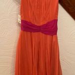 Badgley Mischka NWT  2 tons silk dress Photo 3
