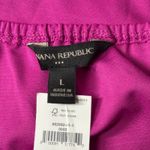 Banana Republic  Halter Neck Tank Top Purple Flowy Pleated Vacation Resort Large Photo 4