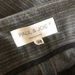 Paul and Joe pinstripe Skort skirt shorts Gray Photo 2