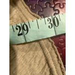 Free People  Textured Gauze Babydoll Tunic Top Beige XS Smocked Button Back Photo 7