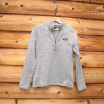 Patagonia Gray Better Sweater 1/4 zip fleece Pullover Photo 1