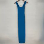 Lulus Glamorous Dedication Blue Sleeveless Column Maxi Dress Size 556 Photo 2