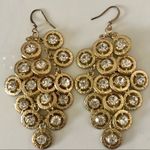 💥 Animal Print Silk Maxi Dress Tan Size L Photo 11