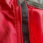 Pearl Izumi Red Grey Sleeveless Full Zip Pocket Cycling Bike Windbreaker Vest M Photo 5