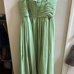 Mint green bridesmaid dress Size 18 Photo 1