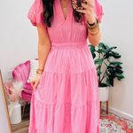 Pink Maxi Dress Photo 0