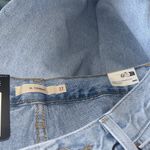 Levi's NWT  Xl Baggy Straight Women's Jeans 27X31 Light Blue  Removable Belt Photo 10