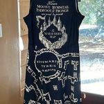 Harry Potter  Marauders Map Hogwarts Skater Dress Size Small Photo 0