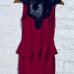 celine by champion womens RED BLACK. sleeveless dress Size S Photo 2