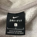 Nike Dri-Fit Hi/Low Sweatshirt - Size L - Color is a tanish/gray Photo 5