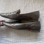 Naturalizer  Emiline Loafers Silver‎ NAEMILINE 4 metallic studded SIZE 10 leather Photo 5