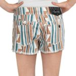 Black Orchid NWT! Womens Cut Off Striped Shorts 15” Waist Photo 2