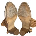 Rag and Bone  Wyatt Perforated Sandals Womens US 9 Tan Leather Slingback City Chic Photo 12