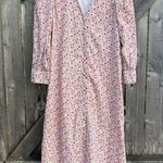 NWOT Hyacinth House Tuckernuck Pink Floral Nellie Dress Medium Retail $158 Photo 2