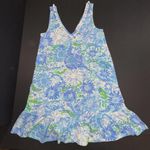 Lilly Pulitzer Frenchie Blue Designer CAMILLA SWING DRESS Preppy Classic | S Photo 1