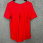 Chico's top womens 1 medium red the ultimate tee burnout casual weekend layers Photo 6