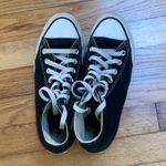 Converse  Black Canvas High-Top Sneakers Men’s 7, Women’s 9 Photo 1