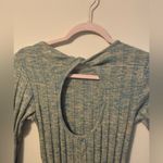 Anthropologie  Blue-Green Long Sleeve Dress Photo 5