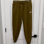 Nike Khaki Joggers with Logo Photo 1