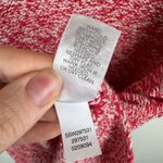 J.Jill ‎ Wearever Collection Womens Red Chunky Knit Sweater Sz Large Comfort Cozy Photo 5