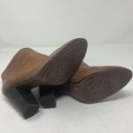 Vince Camuto  Franell 8.5 Brown Leather High Heel Bootie Ankle Boot Photo 6