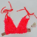 Free People x HAH Flip HAHround Bra Fried Salmon XS NWT Photo 0