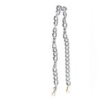 Paris Novelty Acrylic Crossbody Perfume Bottle Purse Blue Photo 5