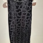 Daytrip  black velvet vest size large Photo 2