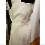 Cutout Sleeveless Midi Dress White Size M Photo 6