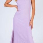 Princess Polly Sinclair Lavender Open Strappy Back Midi Dress 8 Photo 0