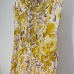 Bardot  Lilah Corset Midi Dress in Yellow Floral Photo 5