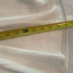 Girl and the Sun Verity White Linen Cotton Mini Dress Womens Size Extra Small Photo 6