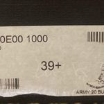 Saint Laurent Army 20 Buckle Boot in Kangaroo Embossed Leather Size 39.5 Photo 9