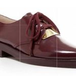 French Connection Woman’s Maeko Brown Leather Oxfords Shoes Photo 0