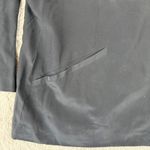 Omanti Silk Blazer Business Career Button‎ Front Jacket Black Size 12 Photo 7