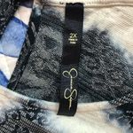 Jessica Simpson Black and Gray Floral Dress 2X Photo 8