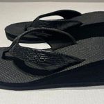 Speedo Black Wedge Sandals Size 8 Photo 1