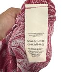 Free People  Womens Sz M Boho Paisley Bandana Scoop Neck Handkerchief Slip Dress Photo 6