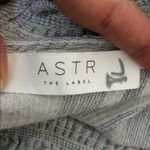 ASTR  The Label Carson Off-The-Shoulder Sky Blue Striped Top Photo 2