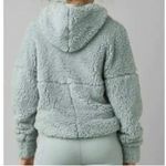 prAna Blue Polar Escape Half Zip Pullover Fleece Hoodie Size L Photo 1