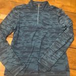 Kyodan  Golf quarter zip performance jacket‎ blue camo size S Photo 0