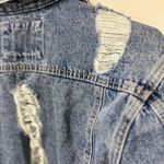 Highway Jeans  Distressed‎ Denim Jacket womens size small Photo 12