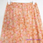 Free People New! Romance Me Floral Print Maxi Half Slip Skirt , size M Photo 10