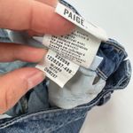Paige Shorts Womens Size 26 Blue Jimmy Jimmy Denim Distressed Cuffed Jean Photo 4